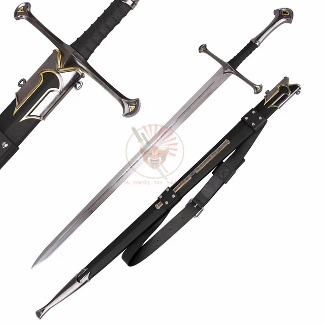 Le Seigneur des Anneaux Aragorn Epee + Fourreau Anduril Epee Decoration