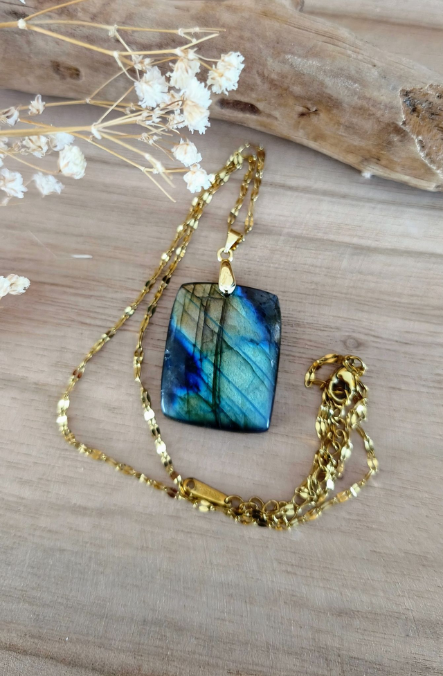 Pendentif Labradorite N°8