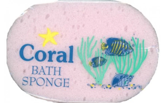 Coral Bath Sponge
