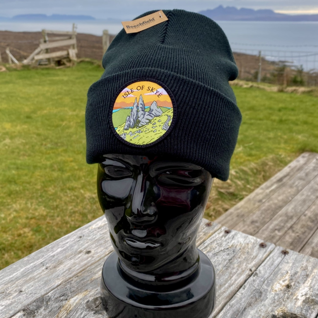 Skye Storr beanie hat - black