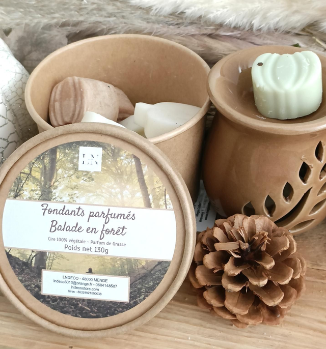 Fondants parfumés Balade en forêt