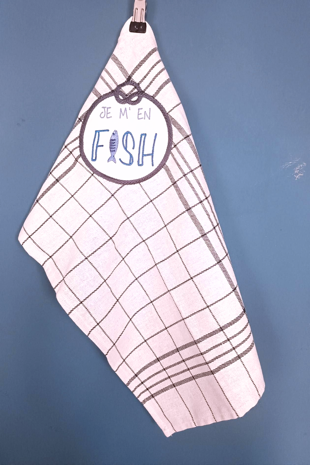 Torchon de cuisine, essuie-mains pĂȘche, poisson