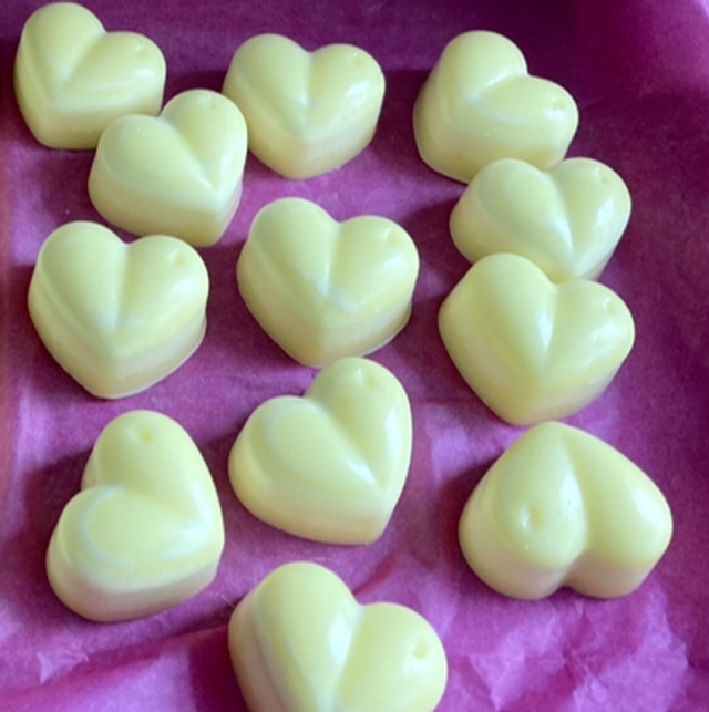 Handmade Sherbet Lemon wax melts pack of 2