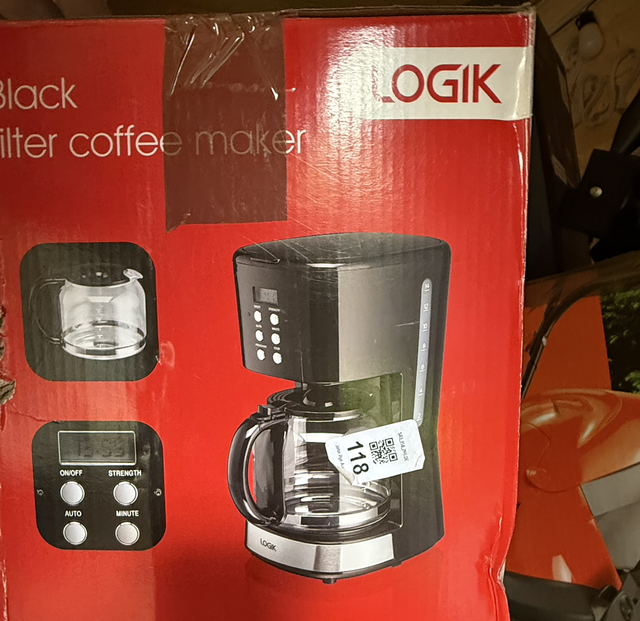 Logic filter kettle(Currys return