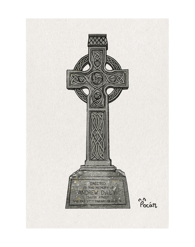 Celtic Cross Art Print
