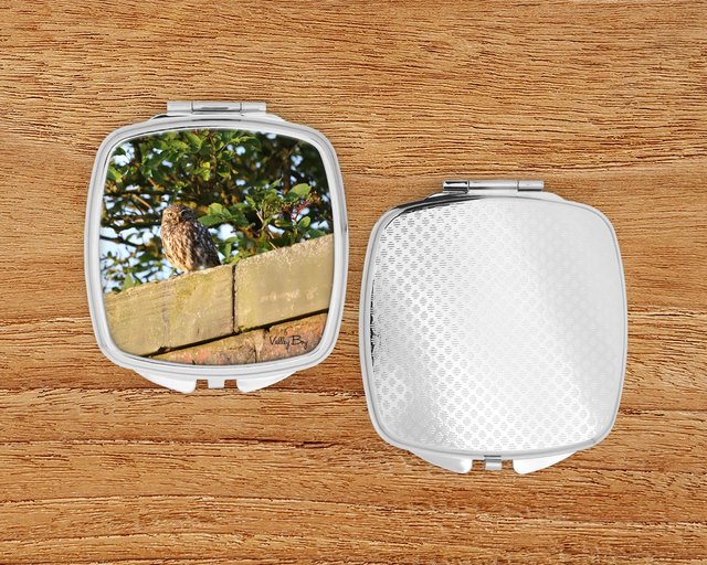 "Little Owl" Compact Mirror  