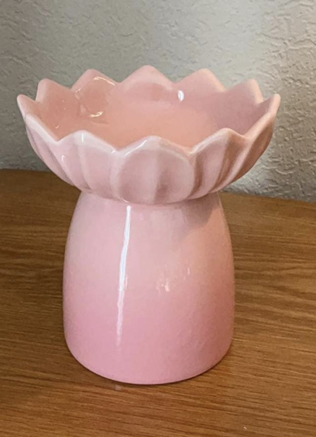 Brûleur nénuphar rose chauffe-cire