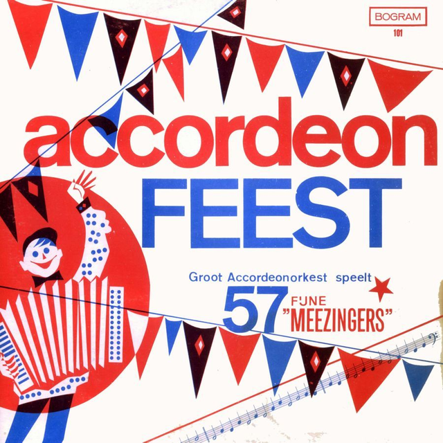 Accordeon Feest - 57 Fijne Meezingers (LP)