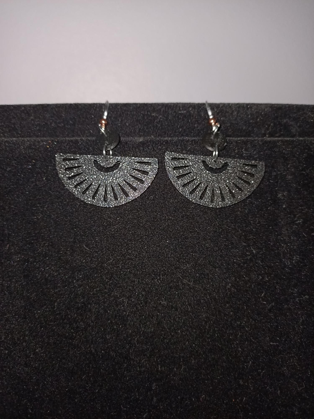 Boucles d'oreilles éventails 