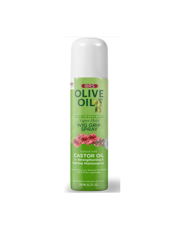Ors Olive Oil Super Hold Spray with Castor Oil (200ml/ 6.2 Oz)