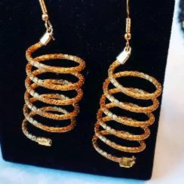 Boucles Spirales Tire-bouchon 