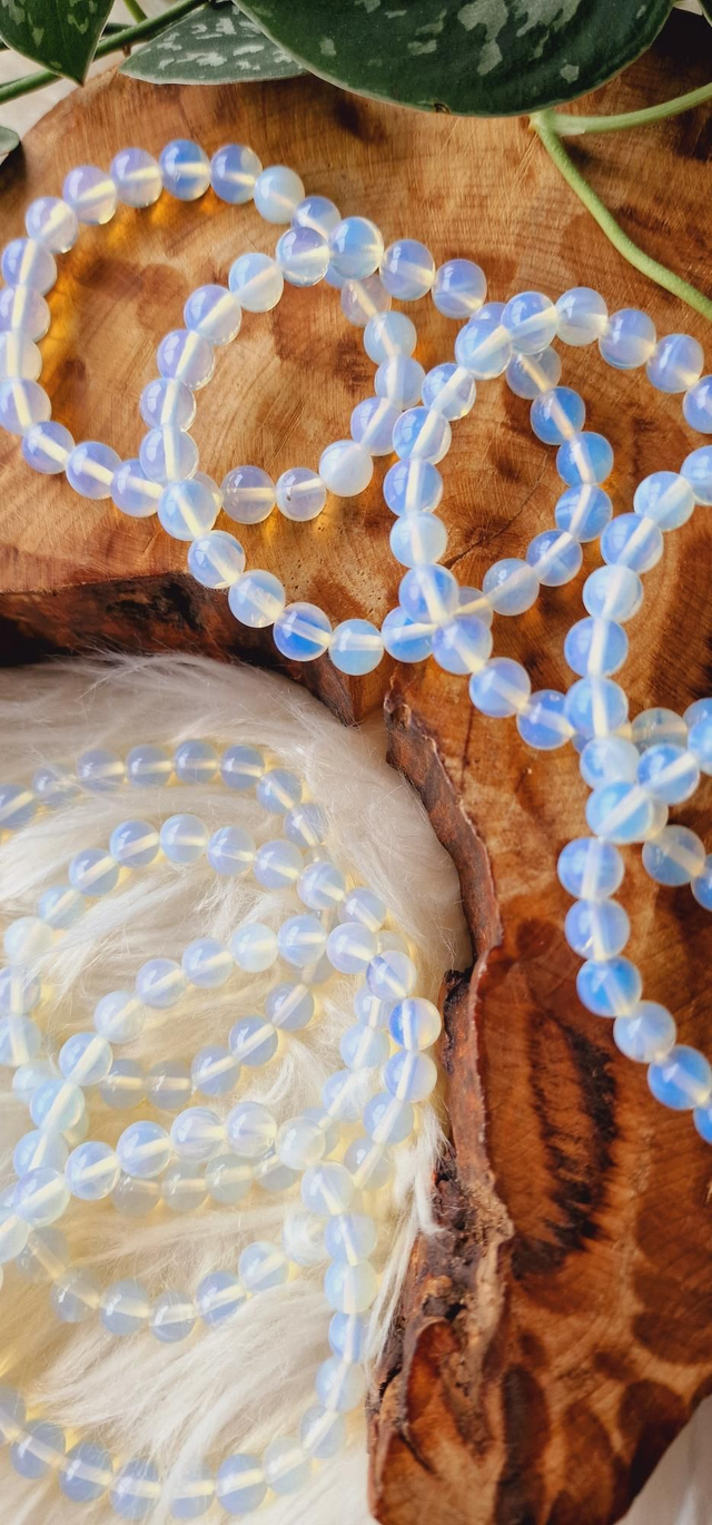 Opalite Beaded Bracelet (Man-made)