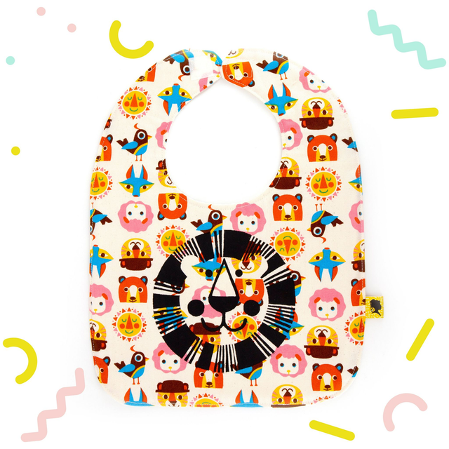 Bavoir de naissance TIGRE