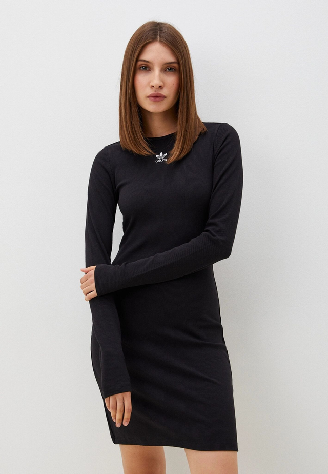 ADIDAS® - ROBE NOIRE MANCHES LONGUES IY9657