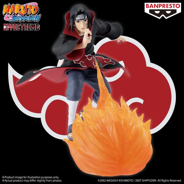 🔥Itachi Uchiha II Eﬀectreme ﬁgure 13cm🌑