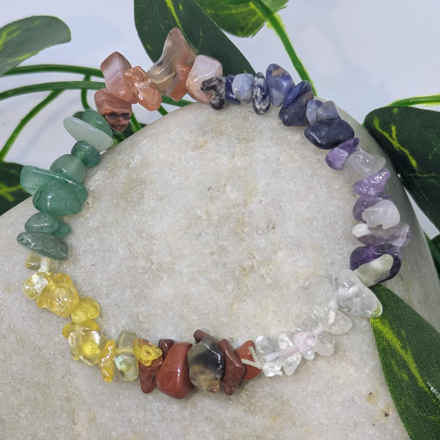 Bracelet "7 chakras" baroque BR-227