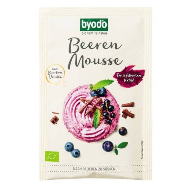 Byodo Beeren Mousse 30g Packung
