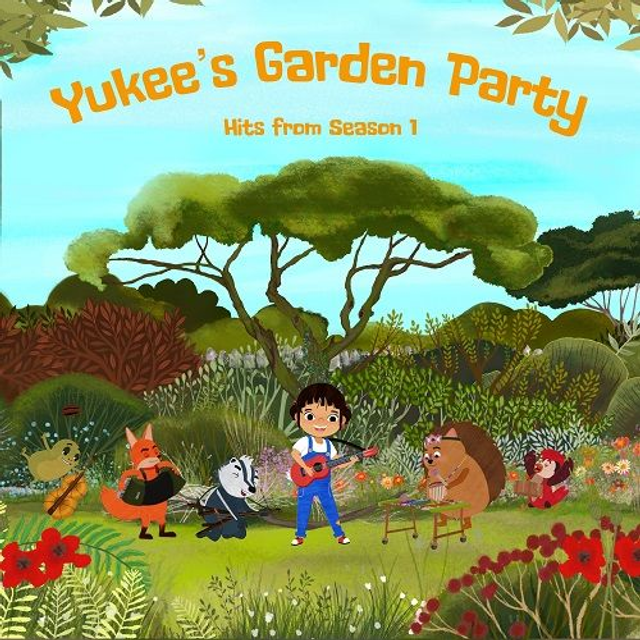 Yukee - Yukee&#039;s Garden Party: Hits from Series 1 LP (Limited Edition &#039;Stripes the Badger&#039; Black &amp; White Vinyl)