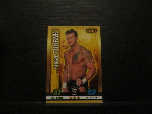 Shane Thorne - NXT Slam Attax 10th Edition Original Trading Card #219