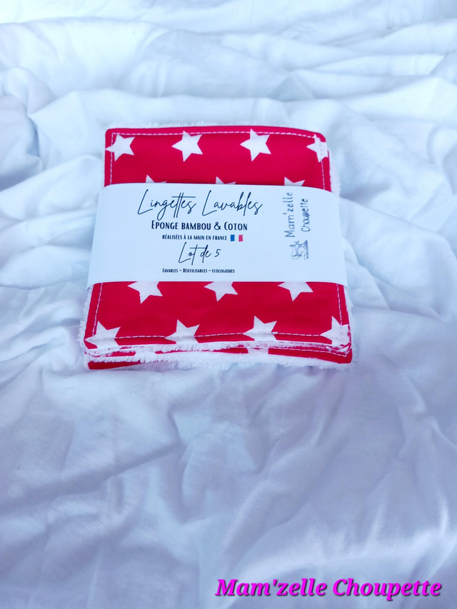 Lot de 5 lingettes 