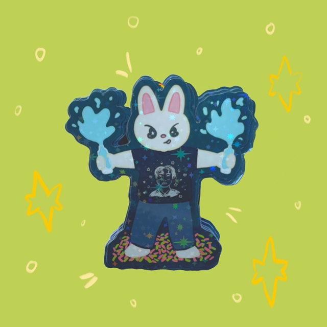 Stray kids Stickers 6CM | Lee Know Leebit ATE