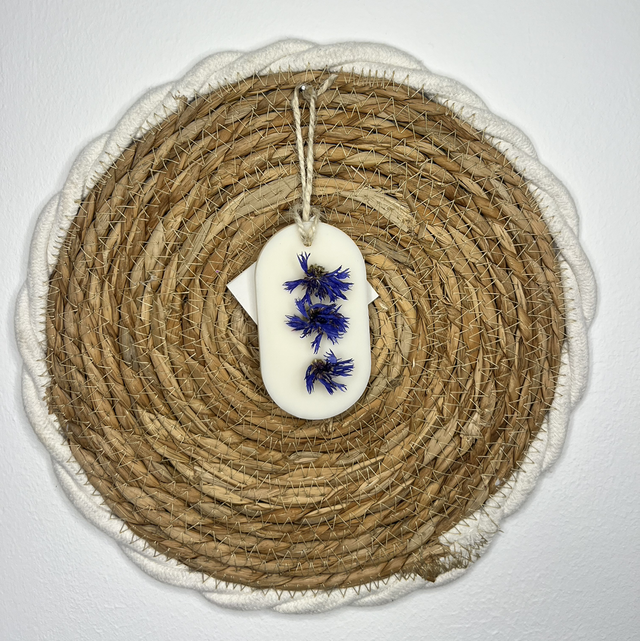 🌬️ Suspension parfumée - Fleur de coton 