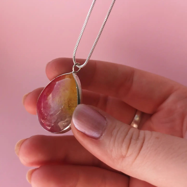 Rainbow Quartz Pendant