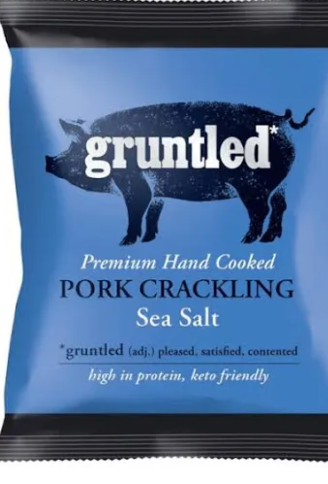 Gruntled Sea Salt Traditional Pork Scratchings