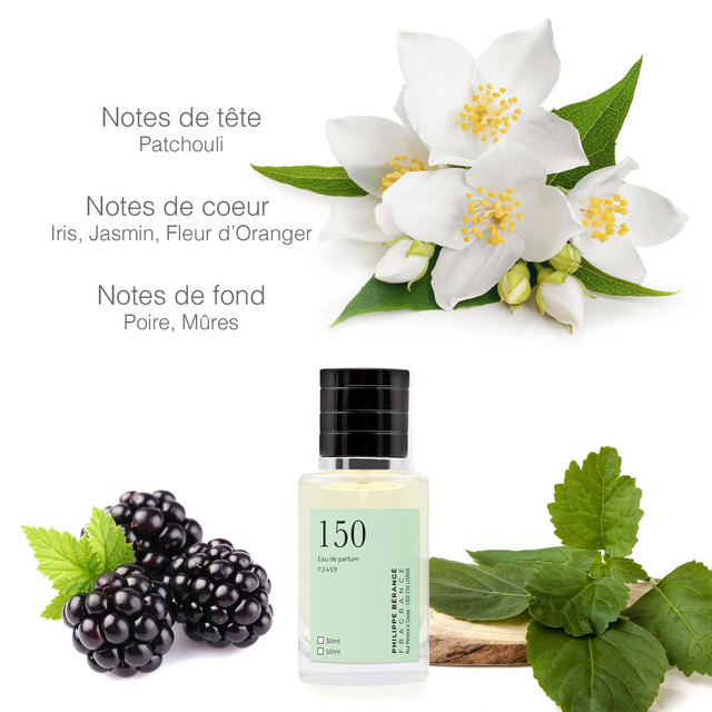 LA VIE EST BELLE nous a inspiré le n°150' femme (30ml) - Philippe Bérangé

