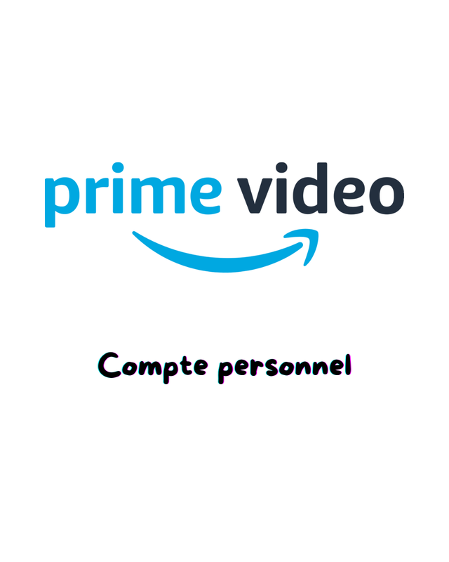 Prime Video 🍿 ~ Accès à un compte personnel