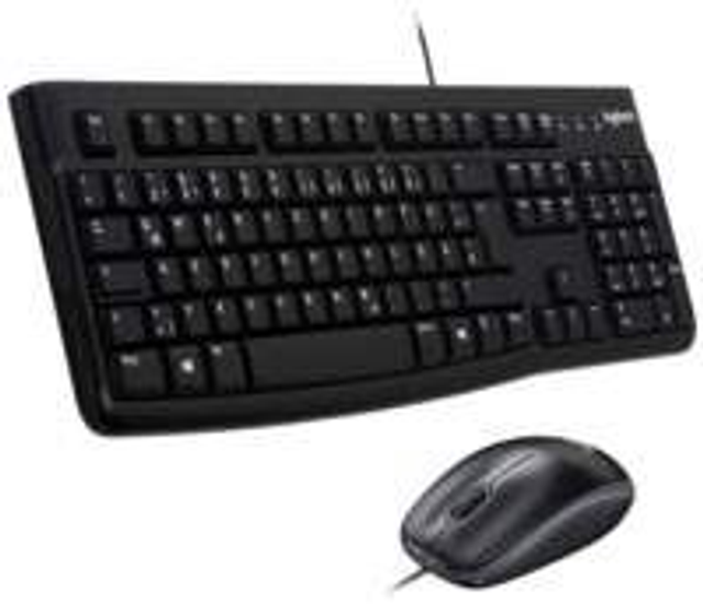 Logitech MK120 USB Keyboard + Mouse QWERTZ