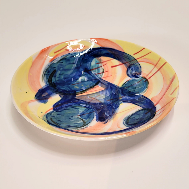 Petite assiette dinosaure