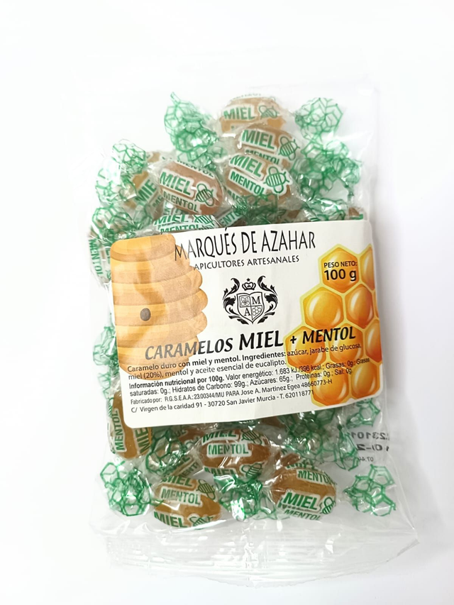 Caramelos de miel y eucalipto