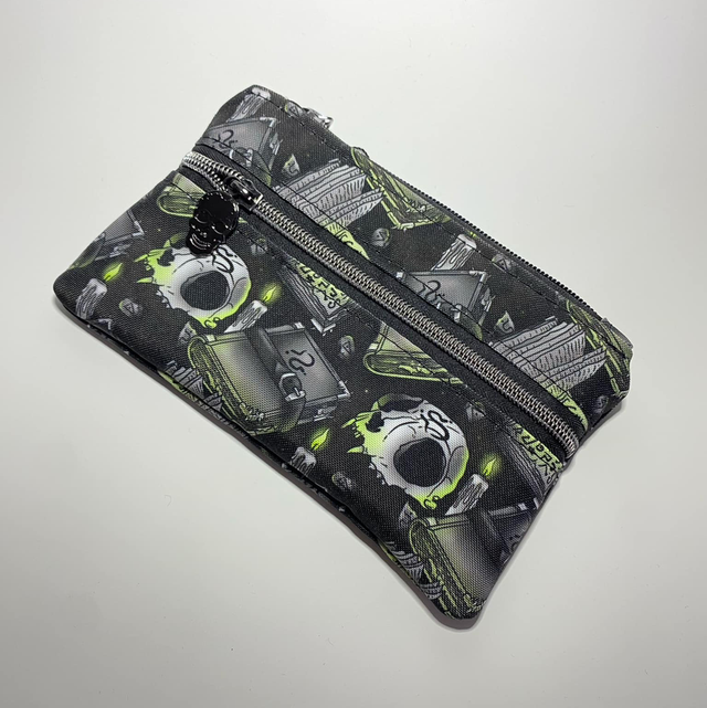 Books and Skulls Purse 