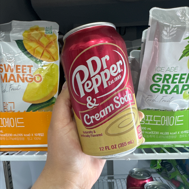 Dr pepper cream soda 