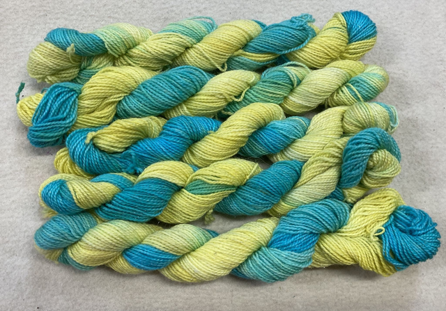 Limited Edition Sparkle Merino/Nylon Mini Skein 6562 Sparkle