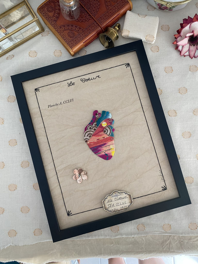 Planche anatomique cclvi le coeur couché de soleil