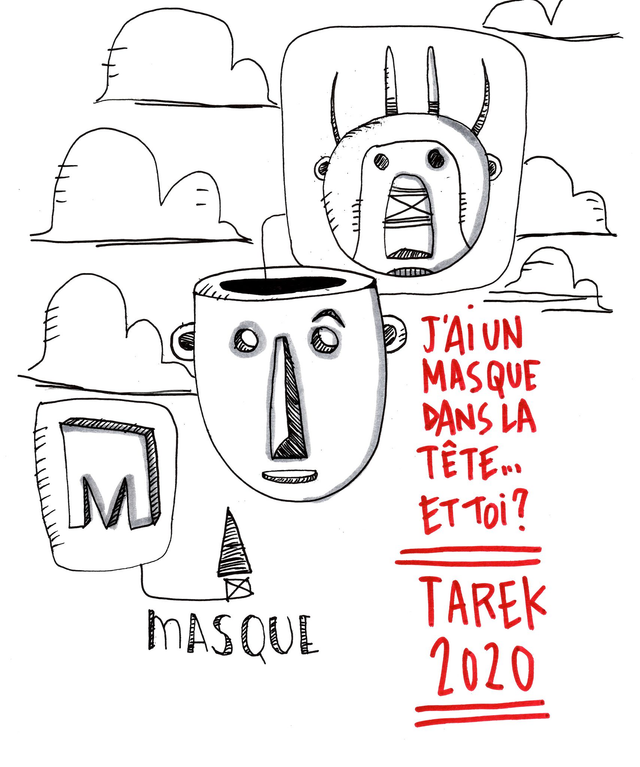 J'ai un masque dans la tête