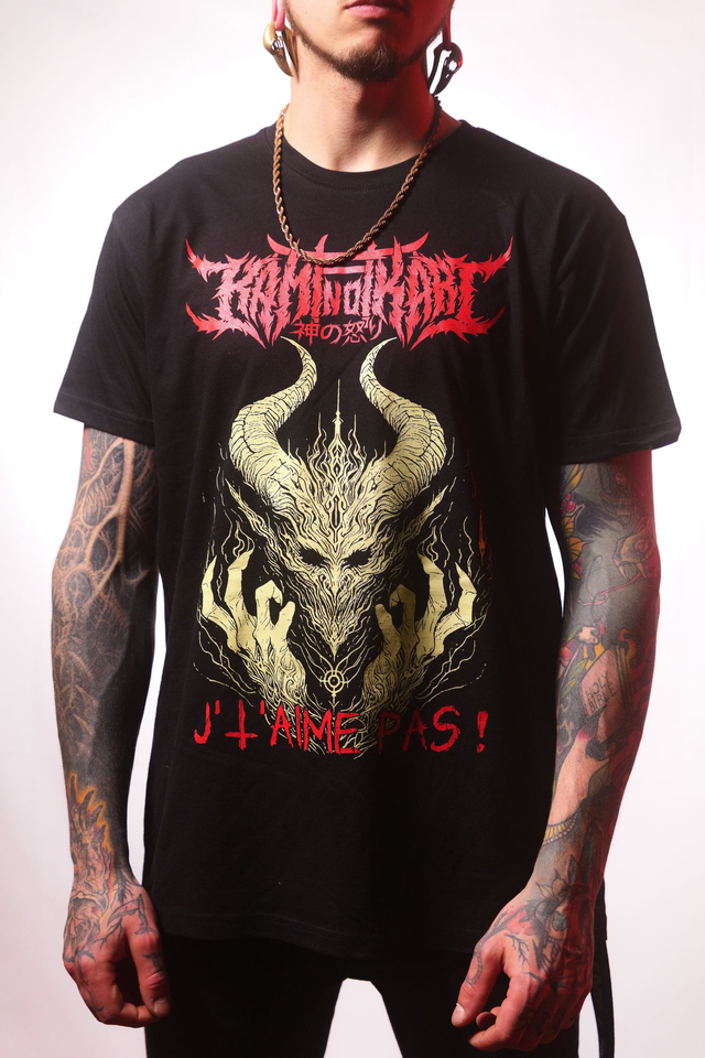 T Shirt "Jtaime pas" limited edition