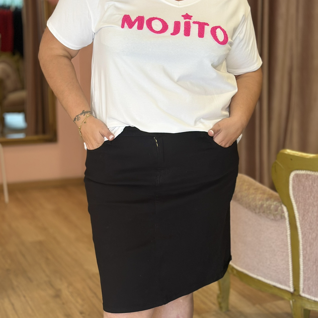 7005-Jupe jean courte 