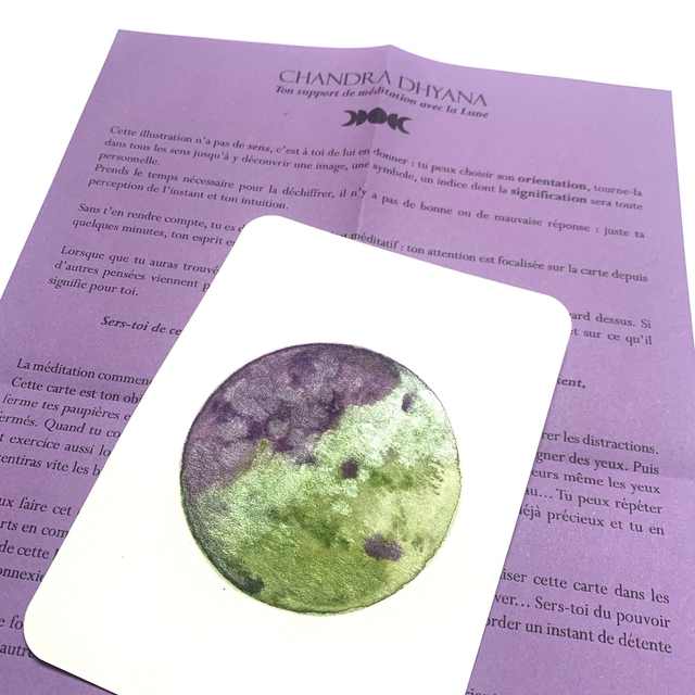 Chandra Dhyana : ton support de méditation avec la Lune