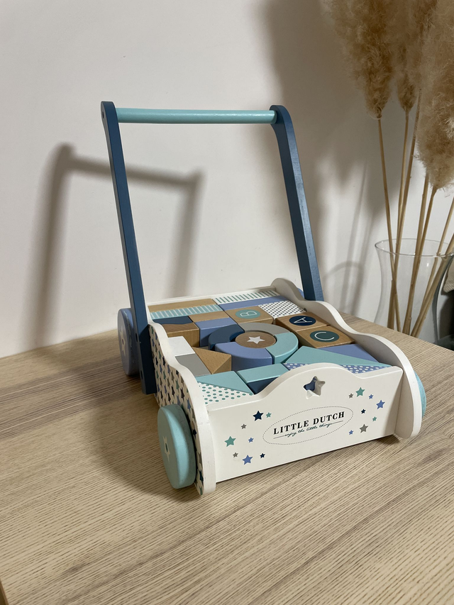 Chariot à blocs Little Dutch - Prix neuf : 64.90 euros - Mode locker Mondial Relay : non disponible pour cet article.
