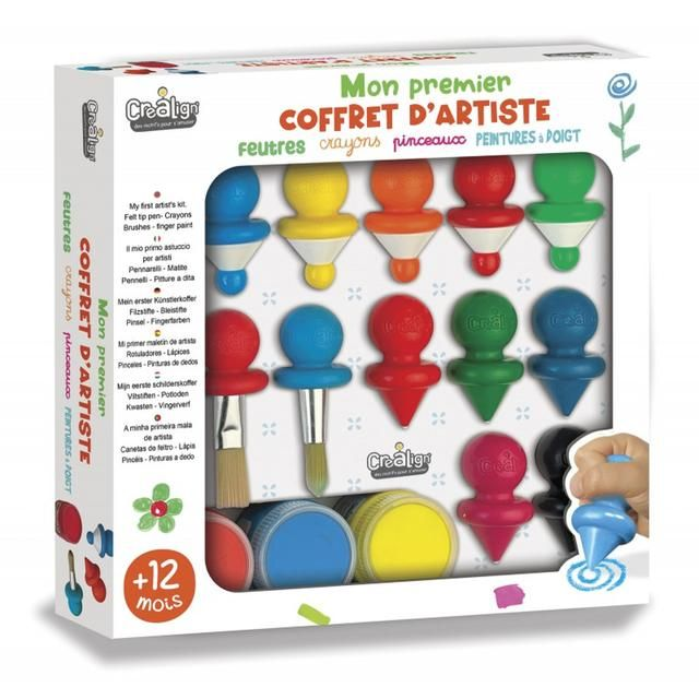 Créa Lign Mon Premier Coffret D'artiste