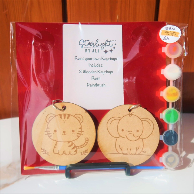 Paint Your Own Keyring Kit