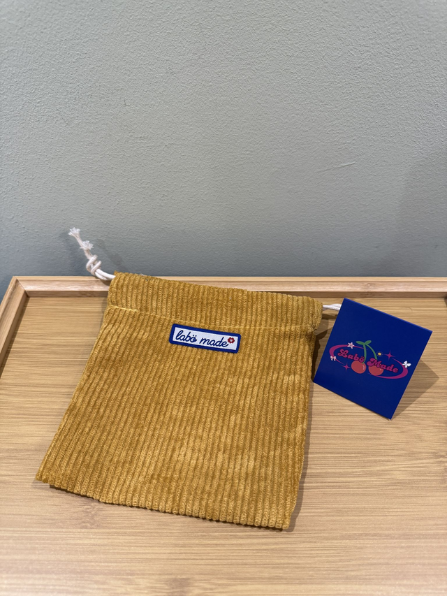 LABÖMADE DIY 16cm Drawstring Pouch - Bronze