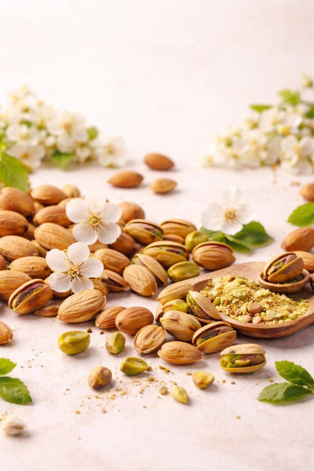 Amande et pistache