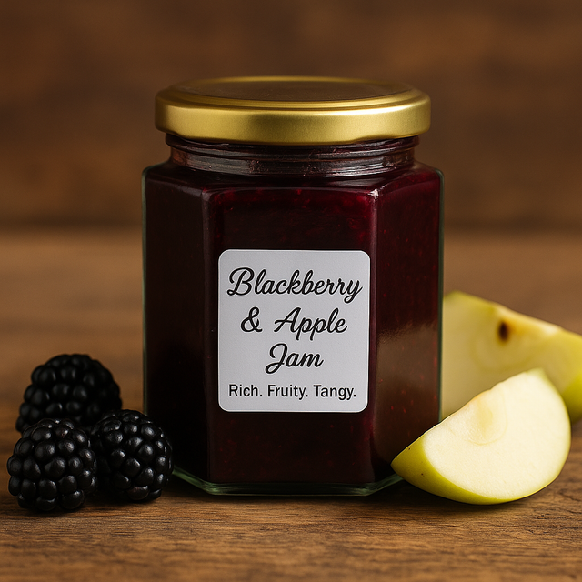 Blackberry &amp; Apple Jam