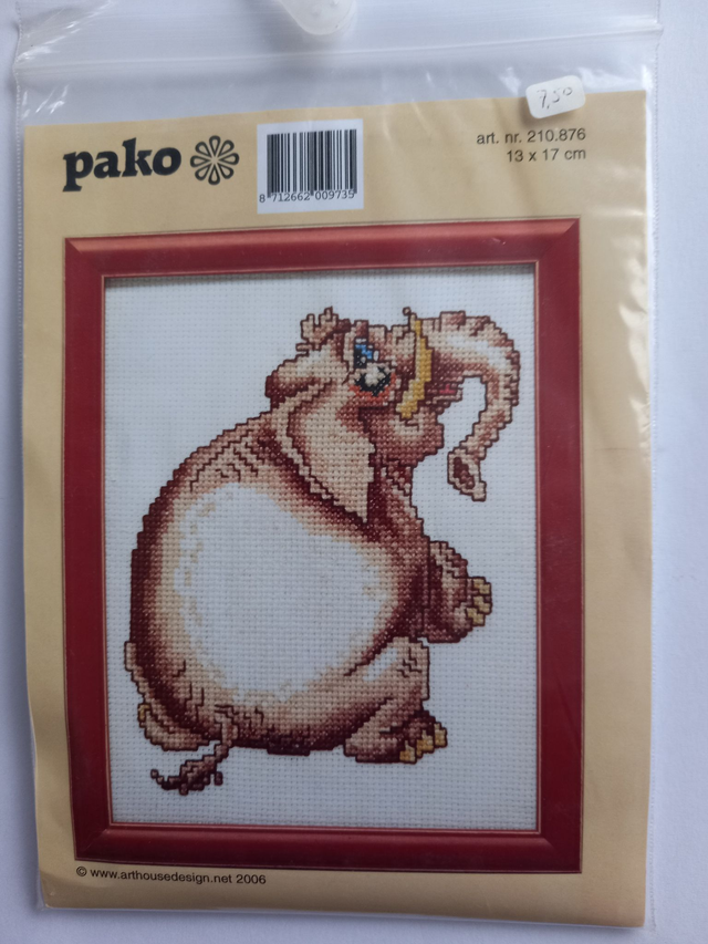 Borduurpakket Olifant  (210876)
