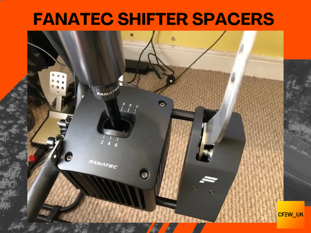 Fanatec Spacers for Shifter and Handbrake - MOUNTING KIT INCLUDED!
