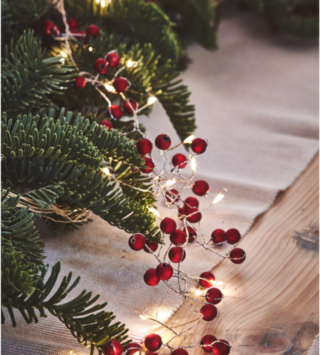 Red Berry Light String